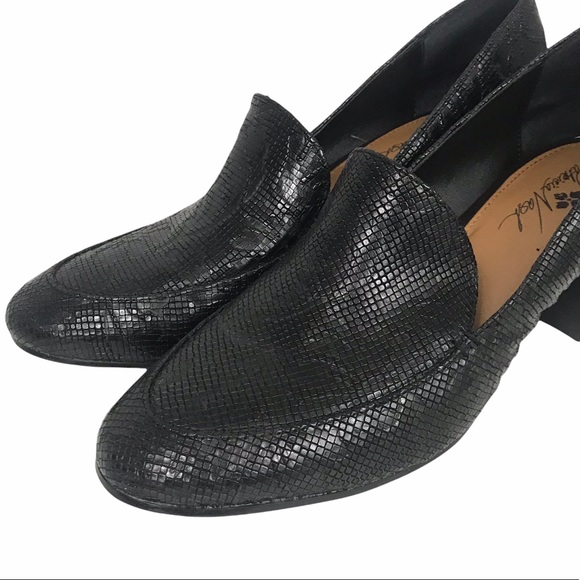 Patricia Nash Martina Loafer Pumps Black Leather - Picture 3 of 9